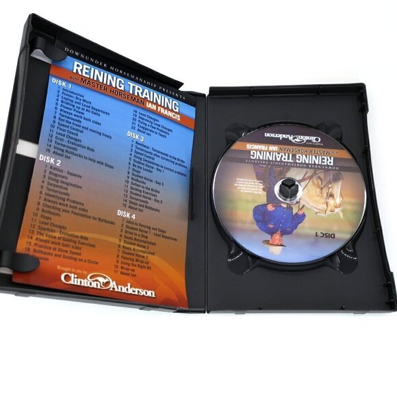 Downunder Horsemanship 4 DVD Set Clinton Anderson Ian Francis Reining Training - Picture 4 of 5